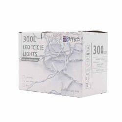 YASENN 300Leds 30 feet Christmas Icicle Lights, Parts Twinkle bulbs 2022