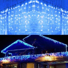 YASENN 300Leds 19.5ft Christmas Icicle Lights, Parts Twinkle bulbs 