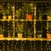 YASHEN 400 Led Fairy lights Flexible copper wire Curtain Lights