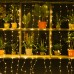 YASHEN 400 Led Fairy lights Flexible copper wire Curtain Lights