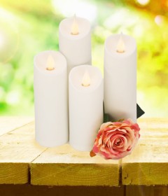 Plastic candles