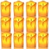 YASHEN Tealight Candles Battery Operated, LED Votive Candle,Flameless Tea Lights