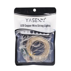 YASENN USB Powered Copper Wire lights string 100 LED 10 meter,timer and dimmable remote control,multicolor