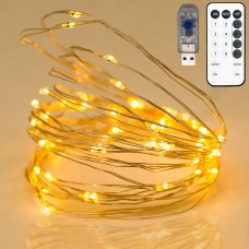 YASHEN USB Powered Copper Wire lights string 100 LED