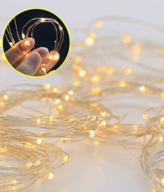 Copper wire lights