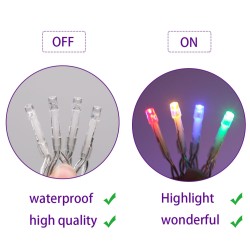 YASHEN 200LED 66FT Christmas String Lights 