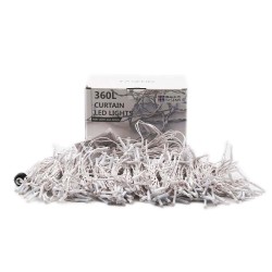 YASHEN 300LED 9.8 x 9.8Ft Curtain Lights (Warm White)