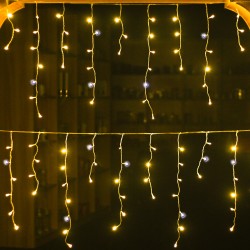 YASENN 300Leds 30 feet Christmas Icicle Lights, Parts Twinkle bulbs 2022