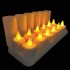 YASENN Rechargeable led tealight 12pcs with charging dock flameless candles Parties Weddings Bar Dinner Decorations
