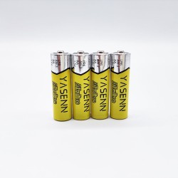 YASENN Batteries 4 Pack AA High-Performance Alkaline 