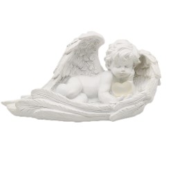 Led Resin Angel Transparent Heart