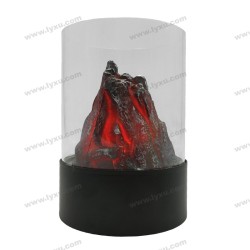 YASENN Volcano Decoration with LED - 1PCS