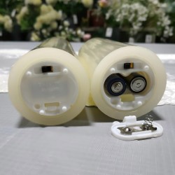 YASENN  Real Wax LED Candle Set with Remote control -5PCS（10/12.5/15/17.5/20cm）