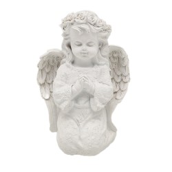 LED Resin Flower Angel Cold White Light