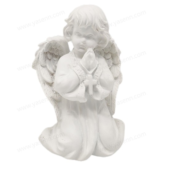 Led Resin Wishing Angel 2xAA Battery Compartment Led Resin Wishing Angel 2xAA Battery Compartment
