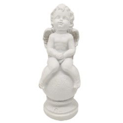 Led Resin Seat Ball Angel Cold White Light 2xAA Battery Compartment