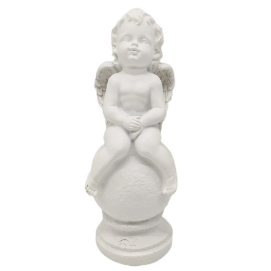 Led Resin Seat Ball Angel Cold White Light 2xAA Battery Compartment Led Resin Seat Ball Angel Cold White Light 2xAA Battery Compartment