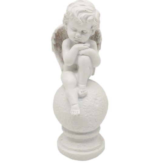 Resin Seat Ball Angel Cold White Light 2xAA Battery Compartment Resin Seat Ball Angel Cold White Light 2xAA Battery Compartment
