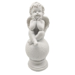 Seat Ball Resin Angel Cold White Light 2xAA Battery Compartment
