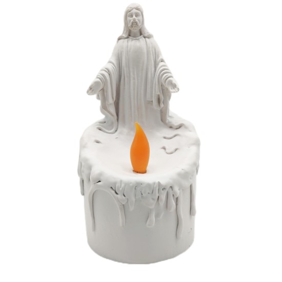 LED Religious Father Resin Warm White Light LED Religious Father Resin Warm White Light
