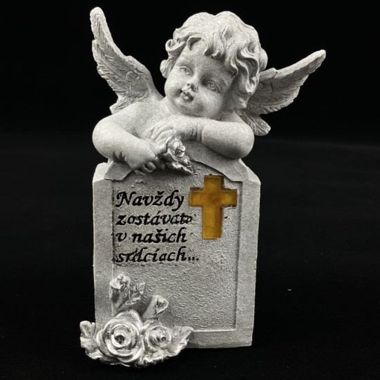 Resin Angel Solar LED Light Warm White Constant Light Resin Angel Solar LED Light Warm White Constant Light
