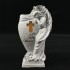 Resin Angel Solar LED Light with Flower Vase