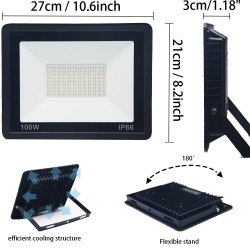 100W LED Led Flood Lights work light 