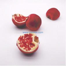 YASHEN Artificial Half Pomegranate Artificial Fruits Artificial Lifelike Home Christmas Party Decoration Kitchen Table Display Decoration